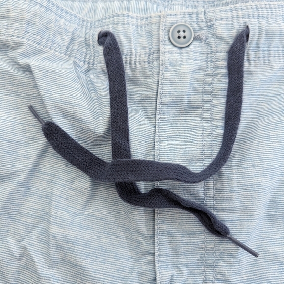 IZOD blue and white cotton golf shorts waist 38 - Picture 3 of 9